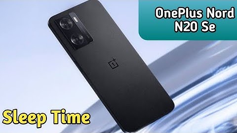 How To Change Sleep Time In Oneplus Nord N20 Se, Screen Lock Time Setting Change In Oneplus