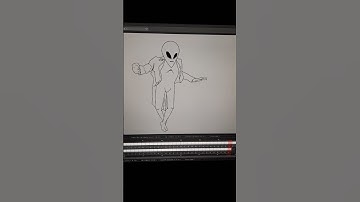 Alien Dance #2danimation #loop #shorts