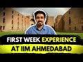 My first day at iim ahmedabad  life at iim ahmedabad  mba life at iima