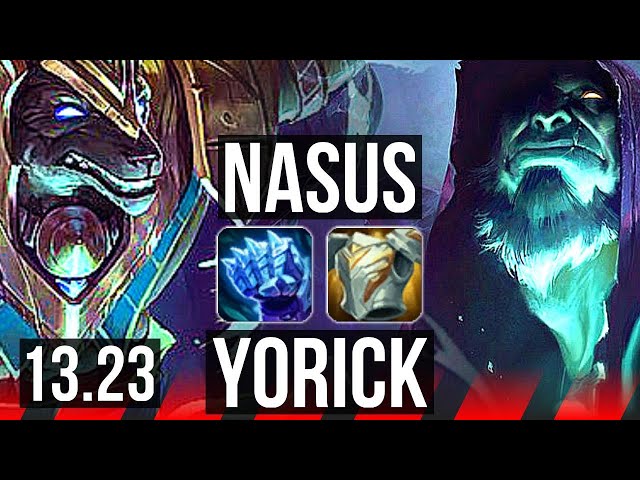 CAÍ CONTRA YORICK DE COMETA, META KOREANO KKKK, NASUS VS YORICK