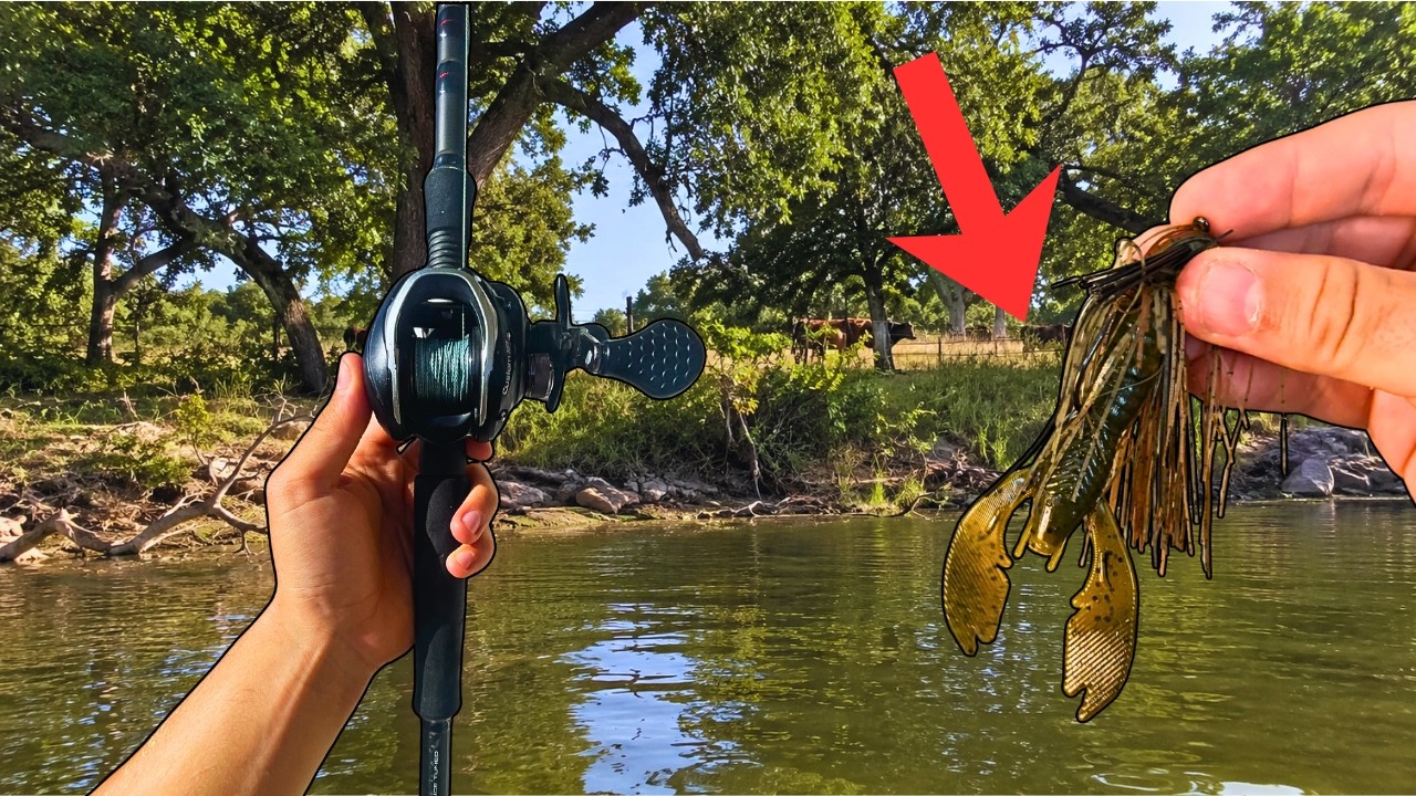 Bass Fishing a PRIVATE Texas Ranch (30+ Bag)!