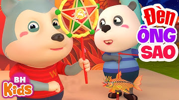 Nhạc Trung Thu Rước Đèn Vui Nhộn Cho Bé - Wolfoo rước đèn ông sao đón trung thu | Nhạc Thiếu Nhi