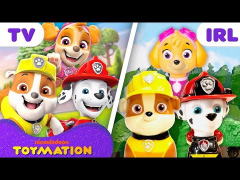 PAW Patrol and Rubble & Crew Toys BEST Rescues and Builds! 🐶 | 50 Minute Compilation | Toymation