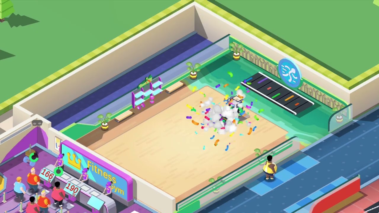 Fitness Club Tycoon MOD APK cover