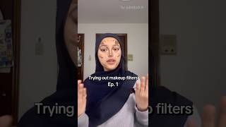 Trying out makeup filters ep. 1 #shorts #viral #viralshorts #makeup #challenge