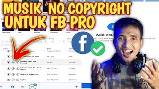 Cara Download Musik Lagu Bebas Hak Cipta Di Facebook Pro | Tutorial Facebook Pro