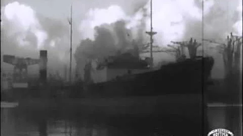 British Shipyards - Booming Industries - Original footage