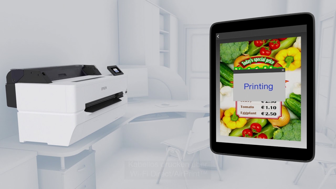 Großformatdrucker Epson SureColor SCT Serie für CAD/GIS/POS