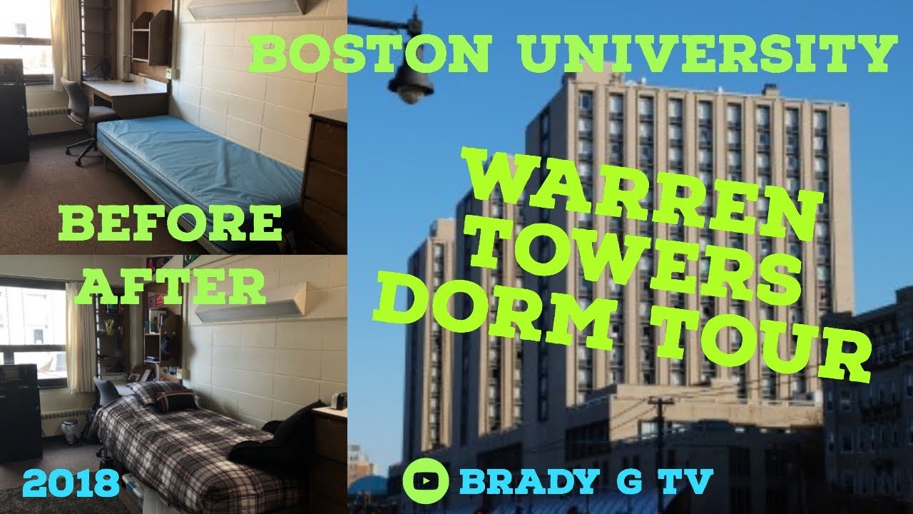 Warren Towers Dorm Tour Boston University 2018 Youtube