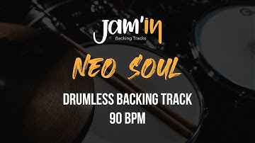 Neo Soul Drumless Backing Track 90 BPM