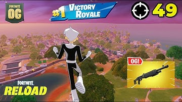 49 Elimination Solo "RELOAD” Gameplay Wins (Fortnite Chapter 7 PS5 Controller)