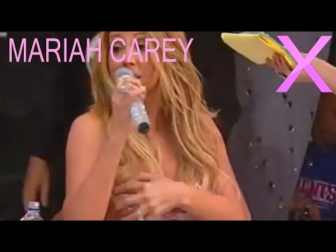 Mariah Carey's Dress Comes off on Live TV