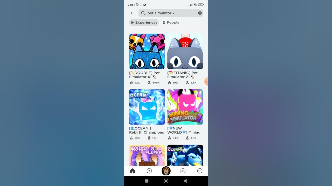 playing fake pet simulator x games(part 1) YouTube