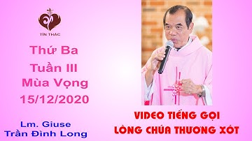 VIDEO Tiếng Gọi Lòng Chúa Thương Xót | Thứ Ba - 15/12/2020 | Lm Giuse Trần Đình Long