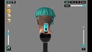 DIGITAL HAIR SIMULATOR - Man hairstyle/hair clipper screenshot 5