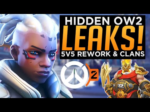 Overwatch 2 5v5 PvP Rework & Clan System LEAKS! – Sojourn Gameplay Abilities