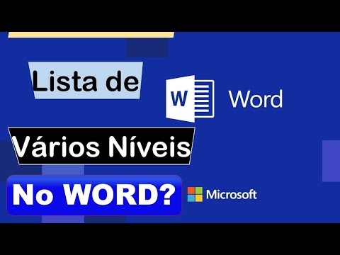 Vídeo: Como adicionar uma cor de plano de fundo, imagem ou textura a um documento do Word