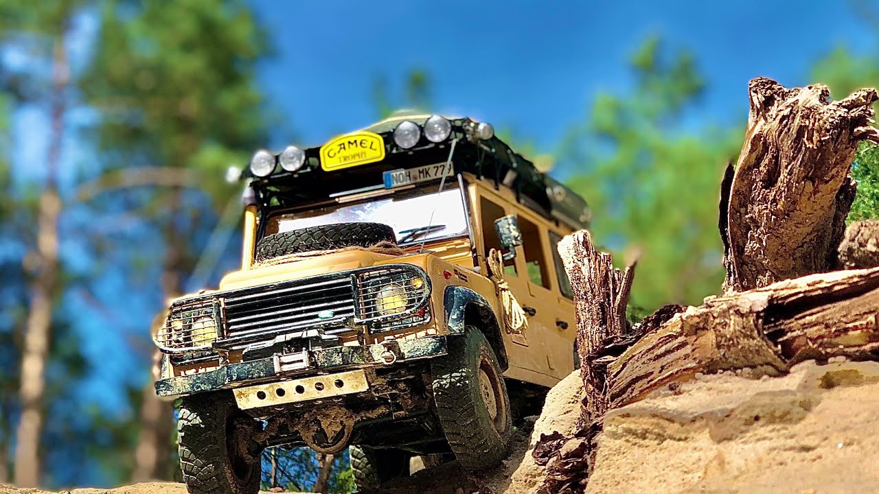 THE SECOND OVERLAND 2022 ; Historical Land Rover expedition vehicles. Scale 1:8,6. Teaser.