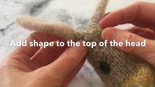 How to make up the Rabbit from my pattern