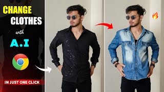 How to Change Clothes in Photo with AI || Change Clothes Using AI in One Click || Adobe Firefly Ai screenshot 1