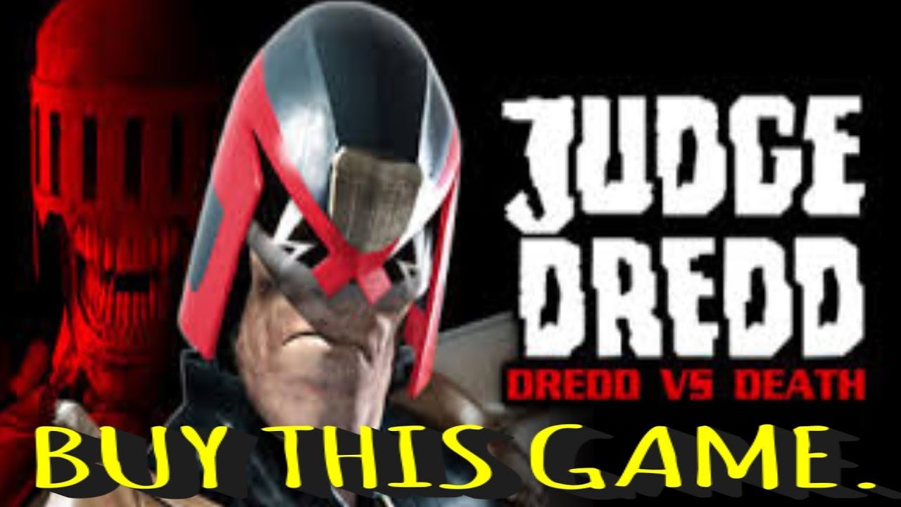 BUY THIS GAME JUDGE DREDD DREDD VS DEATH FULL REVIEW! A 2000 A.D. CLASSIC