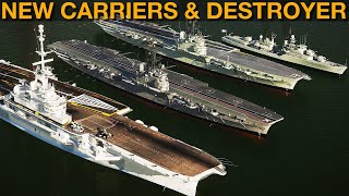1 x French Carrier, 2 x Aussie Carriers & 1 x Destroyer (Free Mods) | DCS WORLD