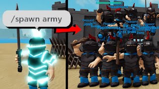 I created an ARMY.. *admin* (Survival Game) screenshot 2