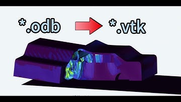 Convert ODB to VTK in 3 Steps with YJExchanger