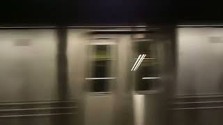 R46 N Train departs Atlantic Avenue via 4th Avenue Local