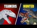 TEAMERS were HUNTED in this video! | Jurassic Blocky