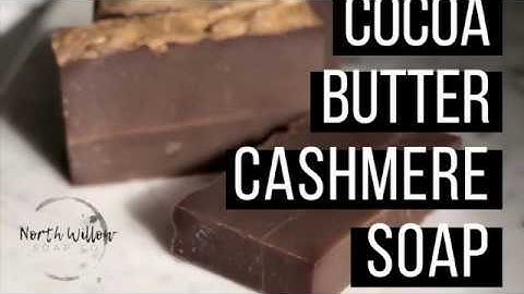 Making Cocoa Butter Cashmere Soap! | Cold Process Soap