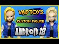Android 18 S H Figuarts Head Swap Dragonball Z Super DBZ Custom Figure Android 18 S H Figuarts Head Swap Dragonball Z Super DBZ Custom Figure
