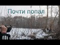 Зимний лес и охота с мр 512 на дроздов