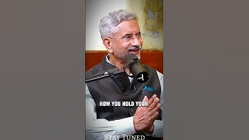 EAM Dr. S. Jaishankar on India & International Relations, Geopolitics @Stay_Tuned0 #beerbiceps