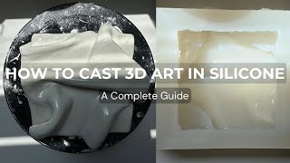 How to DIY SILICONE MOLDS for Plaster Art, Sculpture, 3D Art, Resin, Concrete, Cement, Jesmonite