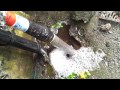 It seemed a good idea, clearing a drain 2