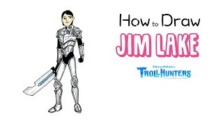 My Drawing of Trollhunter's Jim Lake Jr. – Stories and Muffins