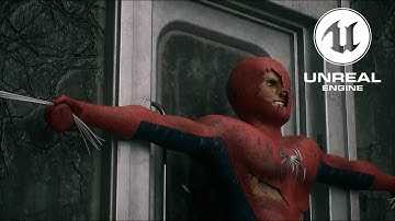 Spiderman Render in Path tracing 4K @UnrealEngine