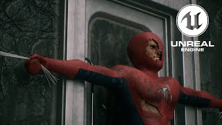 Spiderman Render in Path tracing 4K @UnrealEngine