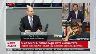 T. D. ANCUȚA, SPECIALIST ÎN SPAȚIUL GERMAN, DESPRE DECLARAȚIILE LUI OLAF SCHOLZ_Știri B1TV_5 mai