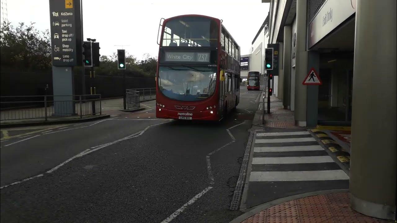 LONDON BUS ROUTE 237 & 207 PASS WHITECITYMetroline VW1035 LK10BXC WVG2&Abellio 2561 YX17NVH LONDON BUS ROUTE 237 & 207 PASS WHITECITYMetroline VW1035 LK10BXC WVG2&Abellio 2561 YX17NVH