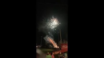 Fireworks Mishap at Trash Pandas Game