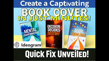 Create A Captivating Cover in Less Than 5 Minutes For Free With Ideogram