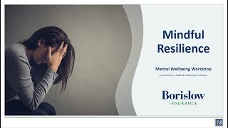 Mindful Resilience Workshop