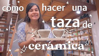 Small business diaries: paso a paso cómo hacer una taza de cerámica