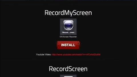 How to record your screen, NO JAILBREAK!!!!!!!