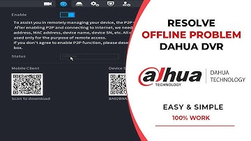 How To Solve Dahua DVR Offline Problem