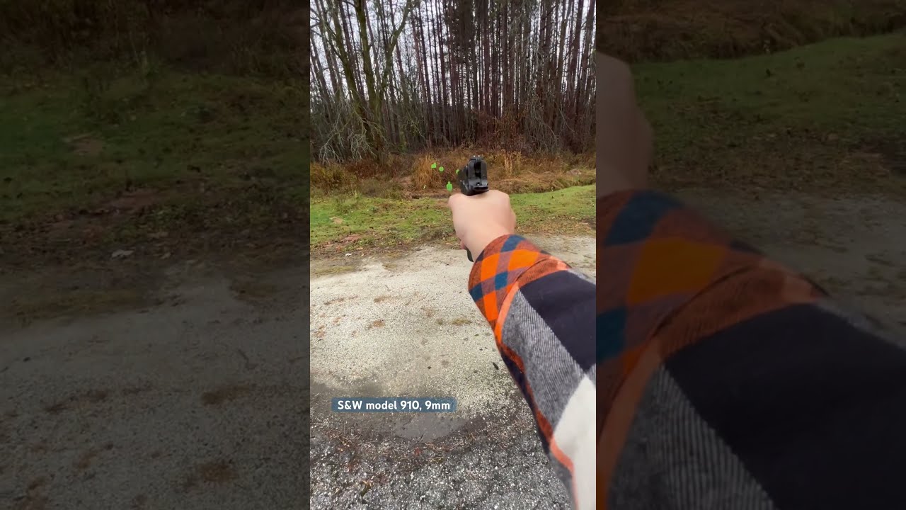 S W 910 9mm 9mmluger Smithandwesson Shooting Pistol Review