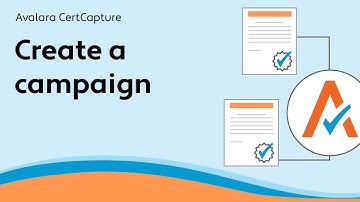 Create a campaign - CertCapture