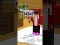 Who has a Low IQ ? - MAIZEN Minecraft Animation #shorts